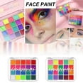 Human Face Painting Face Color Eye Shadow Easy To Clean Face Color