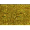 thumbnail image 1 of Ahgly Company Indoor Rectangle Abstract Yellow Modern Area Rugs, 8' x 10', 1 of 4