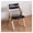 Black, variant on PU Folding Chairs Foldable Wood Kitchen Chairs Wooden Stackable Dining Chairs with Padded Seats,Assembled Folding Extra Chair for Kitchen Office Wedding