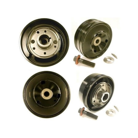 Engine Harmonic Balancer - Compatible with 1989 - 1990 Oldsmobile Cutlass Ciera 3.3L V6