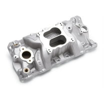 Edelbrock Manifold SBC 23-Degree Marine RPM 1987-1995 w/ Brass