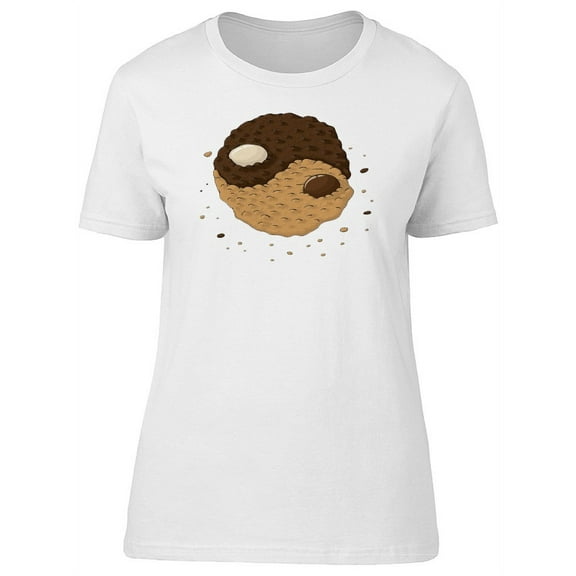 Yin Yang Cookie T-Shirt Women -Image by Shutterstock, Female Large