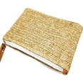 thumbnail image 4 of LinYooLi Natural Straw Boho Purse Zipper Wristlet Wallet Handwoven Beach Clutch Bag, 4 of 7