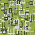 thumbnail image 1 of Ahgly Company Indoor Square Patterned Green Novelty Area Rugs, 3' Square, 1 of 6