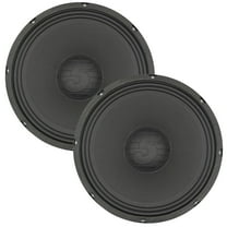 12" 200W Car Speakers Pair (4 Ohm) - 100W RMS, 30oz Magnet, 2" Voice Coil
