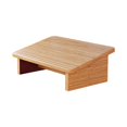 thumbnail image 2 of de reposapiés inclinado debajo del escritorio mejora la postura, reposapiés ergonómico, taburete de pie para baño, sala de estar, trabajador Madera Soledad Reposapiés debajo del escritorio, 2 of 4