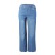 thumbnail image 3 of WILLBEST Pantalones Mujer Pantalones Vaqueros de Pierna Ancha y Cintura Alta para Mujer, Pantalones Casuales de Mezclilla Elástica Con Costura Frontal y Cintura Elástica Cómoda. Extra Grande, 3 of 5