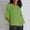 Green plus size 3/4 sleeve tops a1, variant on Aaihamo Women Plus Size 3/4 Sleeve Pullover Tops Casual Loose Round Neck Summer Fall Solid Blouse Shirt, Beige M