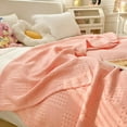 thumbnail image 4 of Blanket,Bedding Pure Cotton Blanket Lightweight Warm Blanket Soft And Breathable Suitable For All Seasons, 4 of 9