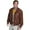 Cognac Featherlite, variant on Scully Leather Mens Bomber Motorcycle Featherlite Jacket Black L