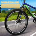thumbnail image 2 of 24 inch Mountain Tricycle for Adults, 3 Wheeled 7-Speed Mountain Tricycle 24/26/27.5 Inch Men's Women's Tricycles Cruiser Bike Featuring Disc Brakes, Cargo Basket, 2 of 8