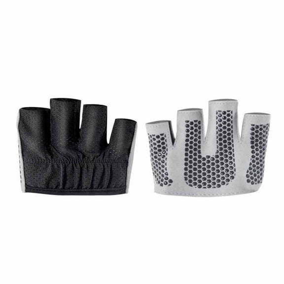 Grip Workout Gloves, Weightlifting, Pull-Ups, Row, Cross Training,Yoga And Gymnastics Gloves - Black