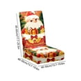 thumbnail image 3 of Bpyeka Christmas Chair Cover 1 Piece Christmas Dining Table Chair Protector Elastic Chair Cover Washable Suitable for Restaurant Hotel Party Wedding,Holiday Products,Fall Decor, 3 of 6
