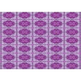 thumbnail image 1 of Ahgly Company Indoor Rectangle Patterned Dark Magenta Purple Area Rugs, 8' x 12', 1 of 6