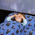 thumbnail image 3 of Unique Bargains 3 Piece Kid's Down Alternative Comforter Set Small Black Cartoon, 3 of 9
