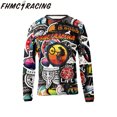 thumbnail image 3 of Camiseta de motocross de secado rápido para bicicleta de montaña para hombre, camisetas transpirables para descenso BMX, camiseta de MOTO, 3 of 5