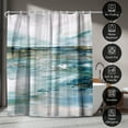 thumbnail image 5 of Americanflat 71" x 74" Shower Curtain, Midnight Clear II by PI Creative Art, 5 of 7