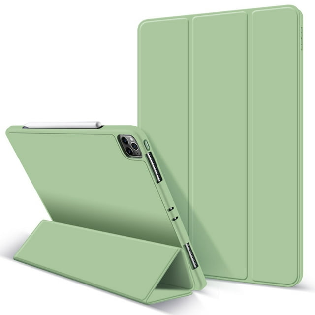 Magnetic Case for iPad Pro 11 2020, Ultra Slim Smart Magnetic Back,Trifold Stand Protective Cover with Auto Wake/Sleep for 2020 iPad Pro 11 inch(Green)