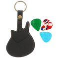 thumbnail image 3 of 1 juego de estuche para púas de guitarra, estuche para transportar púas, bolsa de almacenamiento para guitarra con púas de guitarra., 3 of 7