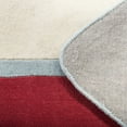 thumbnail image 4 of SAFAVIEH Martha Stewart Boat Wool Area Rug, Ivory/Blue, 5' x 5'6" Scalloped, 4 of 8