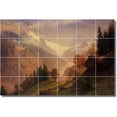 thumbnail image 1 of Ceramic Tile Mural-Albert Bierstadt Landscapes Painting 111. 72" w x 48" h using (24) 12 x 12 ceramic tiles, 1 of 3