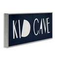 thumbnail image 3 of Stupell Industries Minimal Kid Cave Sign Typography Painting Gray Framed Art Print Wall Art, 30 x 13, 3 of 9