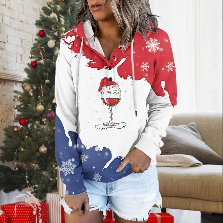 Christmas zip top up hoodies uk