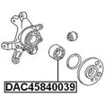 thumbnail image 2 of Febest REAR WHEEL BEARING 45X84X39 # DAC45840039 OEM A1243500649, 2 of 2