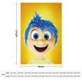 thumbnail image 2 of Manta de tela de superficie vertical súper suave de varios tamaños de Inside Out, acogedora y cálida, adecuada para cama, sofá, campamento, viajes, para todas las estaciones, liviana y compacta de 40, 2 of 8