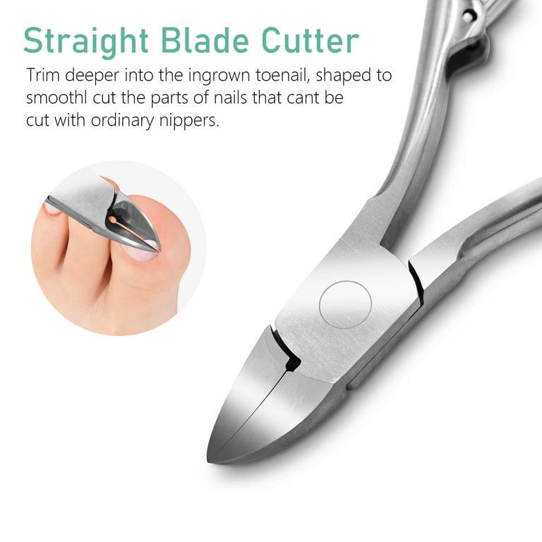 Nail Clippers,Splash-Proof Clippers,Easy Grip Nail Cutter