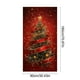 thumbnail image 3 of Christmas Door Cover Decorations with Santa Claus Pattern Holiday Party Decorative for Front Door Indoor Wall Fireplace Mantle Home Festive Xmas Decor, 3 of 6