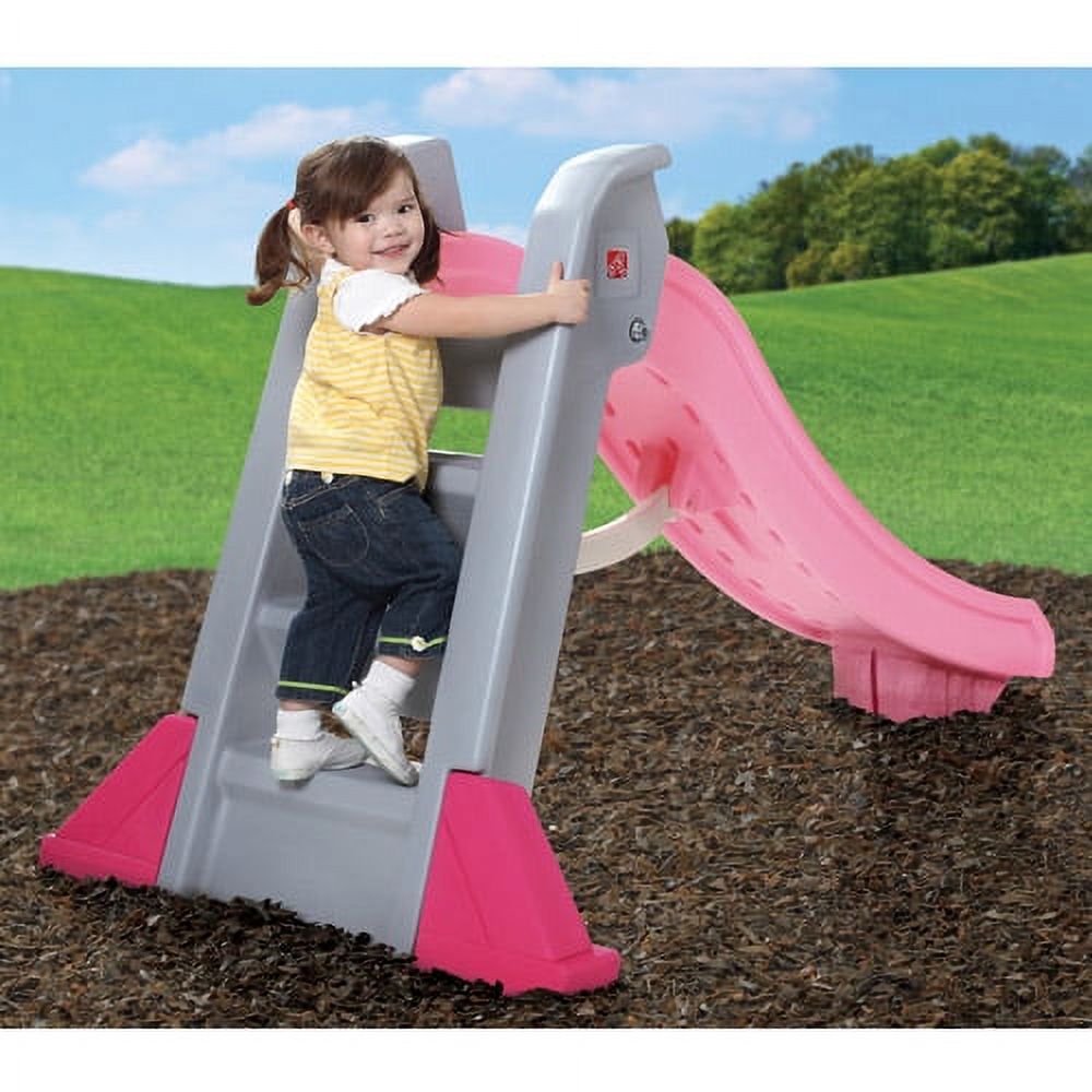Step2 Naturally Playful Big Folding Slide Pink, Toddlers - image 3 of 4