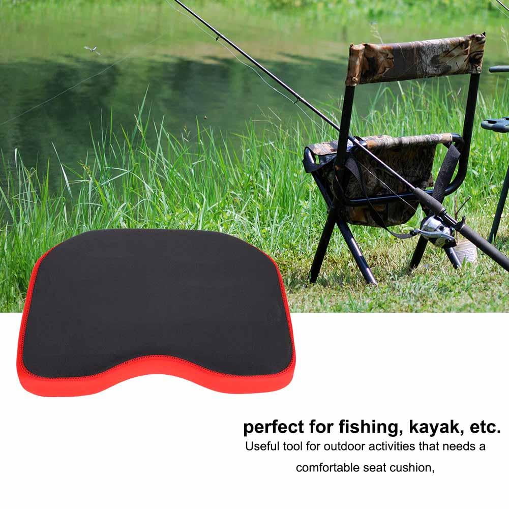 Soft Thicken Comfort Padded Suction Cup Seat Cushion For Kayak Canoe Fishing NEW 