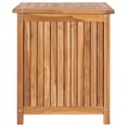 thumbnail image 2 of vidaXL Garden Storage Box 60x50x58 cm Solid Teak Wood, 2 of 5