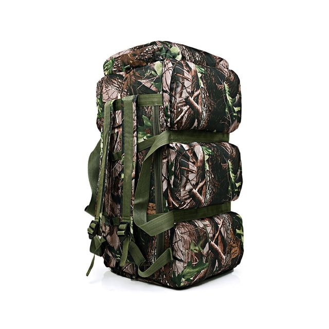 Yuarrent para exteriores de 90L, bolsa de pesca para acampar, bolsillos, mochila, senderismo, mochilero, portátil, de viaje, Camper, bolso de Mochilas de mochilero tipo 3 Yuarrent OD029605-03