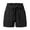 Black, variant on Tween Girls' Shorts Ruffle Elastic Shorts Stretch Elastic Waist Playwear for Toddler Kids Summer Casual Shorts with Pockets 5-14 Years