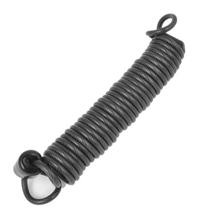 Unique Bargains Durable Stretchy Steel Wire Bicycle Motorcycle Security Safeguard Chain Lock