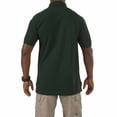 thumbnail image 2 of 5.11 Work Gear Men's Utility Short Sleeve Polo Shirt, Poly-Cotton Fabric, Wrinkle Resistant, L.E. Green, Small, Style 41180, 2 of 3