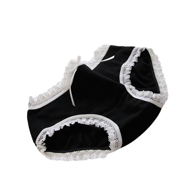 Guardurnaity Bragas de algodón para mujer, ropa interior transpirable, calzoncillos suaves de Lolita con dibujos animados, calzoncillos íntimos de Type3 NO3