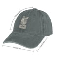 thumbnail image 2 of We The People Have Had Enough Gray Hat Adjustable Funny Fashion Unisex Baseball Cap for Men Women, 2 of 7