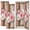 Color 1, variant on 2 Pcs School Locker Magnetic Wallpaper 12" x 36" Rustic Floral Pink White Daisies Butterflies Distressed Wooden Reusable Removable Locker Accessories Back to School Supplies
