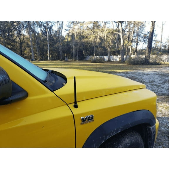 6 3/4" inch Short Black Antenna Mast Rod Radio AM/FM for DODGE DAKOTA 1997-2011 New