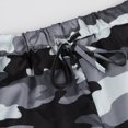 thumbnail image 1 of Women Fashion Camouflage Poket Drawsted Elastic Cargo Trouser Ankle-Length Pant, 1 of 9