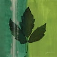 thumbnail image 3 of Burghardt, James 20x20 Black Modern Framed Museum Art Print Titled - Silver Leaf Tile II, 3 of 5