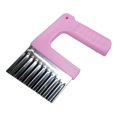 thumbnail image 5 of Crevice and Sidewalk Weeder Crevice Weeding Tool Grass Cutter Weeder Multifunction Handheld Weeds Picker Tool Gardening Tool for Balconies pink, 5 of 10