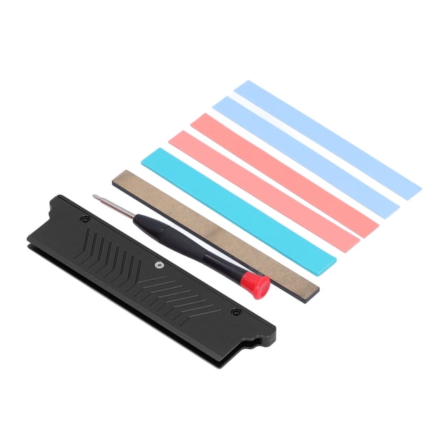 Memory Heatsink Cooling Solution, Aluminum Alloy Dual Sided Wide and Narrow Modules Memory Heat Sink for DDR1, DDR2, DDR3, DDR4, ECC