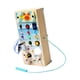 thumbnail image 5 of Tablero de actividades Montessori con LED, juguetes de viaje para bebés, educación temprana, combinación de colores mar, 5 of 9