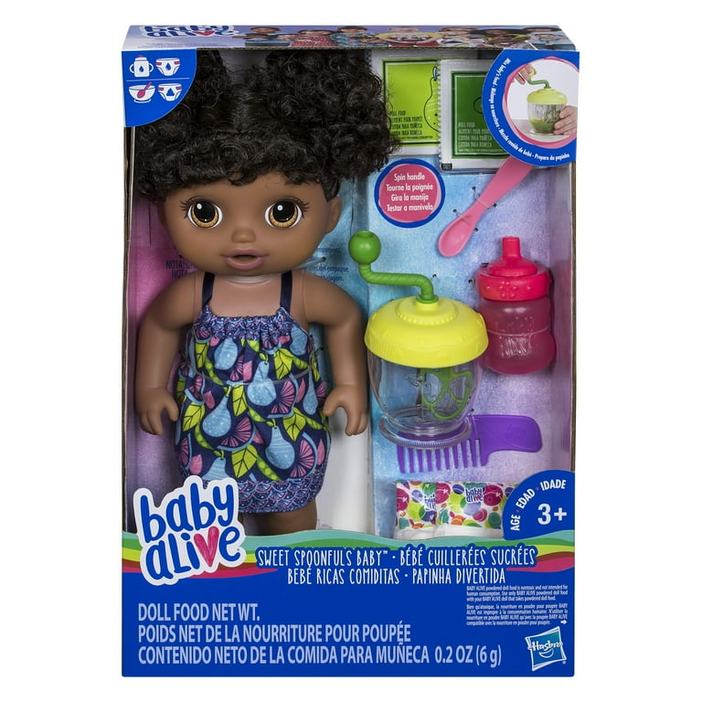 Baby alive sweet spoonfuls on sale african american