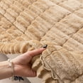 thumbnail image 4 of TOPCHANCES Chaise Lounge Cover, Rocking Chair Protector, Patio Swing Bench Protective Pads Sofa Pets Mat for Outdoor Indoor Furniture (Khaki), 4 of 11