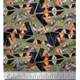 thumbnail image 1 of Soimoi polyester Crepe Fabric Geometric Abstract Printed Craft Fabric by the Yard 42 Inch Wide, 1 of 1
